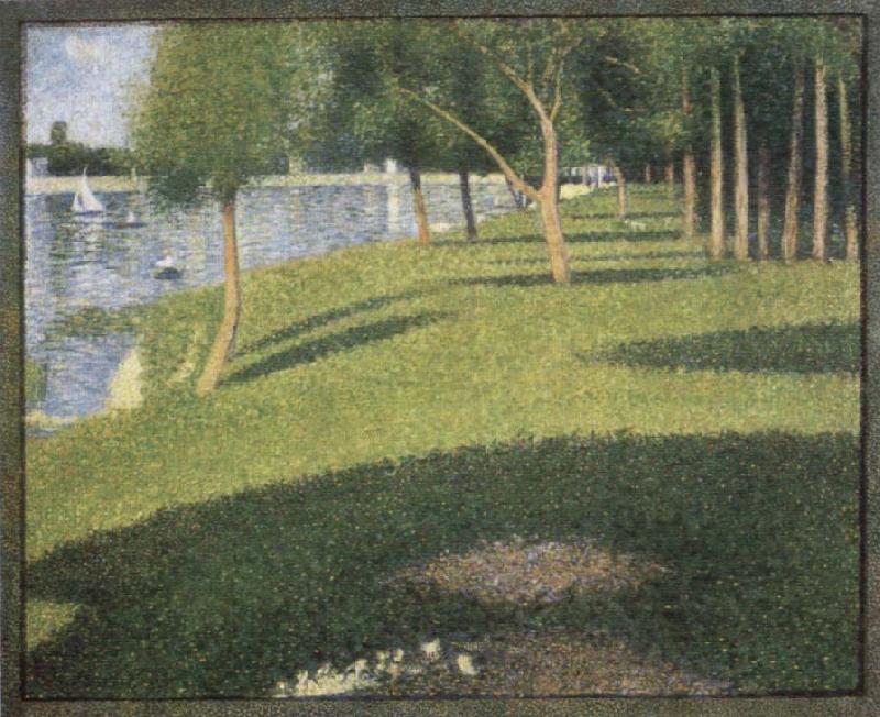 Georges Seurat A Sunday Afternoon at the lle de la Grande Jatte Germany oil painting art